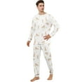 thumbnail image 2 of Onlypjs Easter Family Matching Pajamas Set Bunny Print – Soft Long Sleeve Sleepwear for Men and Women, Cozy Loungewear, 2 of 5