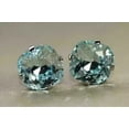 thumbnail image 3 of 1.90Ct Cushion Cut Aquamarine Women's Stud Earrings 14K White Gold Plated, 3 of 3