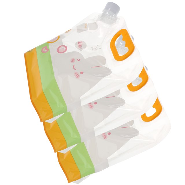 unbranded 3Ud Bolsa Transparente Con Y Asa Para Almacenar Y Organizar Diferentes