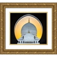 thumbnail image 1 of Pearson, Wayne 30x26 Gold Ornate Wood Framed with Double Matting Museum Art Print Titled - Sunset In Abu Dhabi, 1 of 4