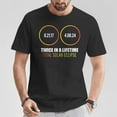 thumbnail image 2 of 2024 Total Solar Eclipse Solar Eclipse T-Shirt – Celestial Event Graphic Tee for Men Women Kids, Featuring April 8, 2024 Eclipse Design, Perfect Gift for Astronomy, 2 of 3