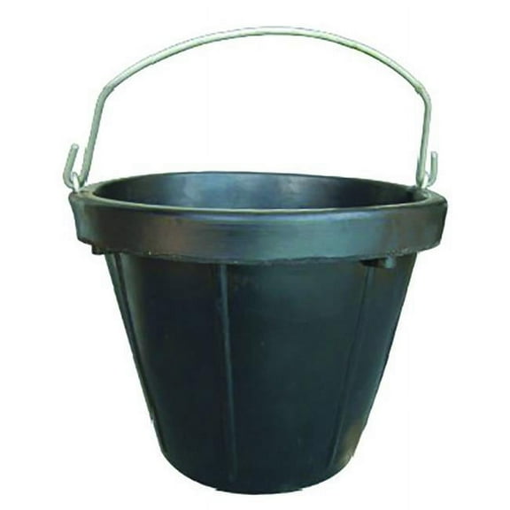 Tuff Stuff 10 Qt. Rubber Round Bucket RB-BR10