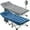 Blue Gray (2 Packs), variant on Slsy XL 2 Packs Folding Camping Cots with 2 Sided Mattress & Carry Bag, 75"*28" Sleeping Cot, Foldable Guest Beds Cot, Supports up to 880 lbs