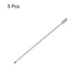thumbnail image 3 of Uxcell Metal Cocktail Toothpicks Cylinder Drink Picks Cocktail Skewers 5Pack(Silver), 3 of 8