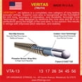 thumbnail image 3 of Cuerdas para guitarra acústica DR Strings VERITAS VTA-13 Medium, 3 of 7