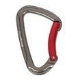 thumbnail image 4 of Mosquetón de escalada Sunnimix 25KN bloqueo Puerta doblada gris aluminio, 4 of 8
