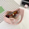 thumbnail image 5 of Cute Kawaii Messenger Bag Canvas Crossbody Bag Aesthetic Shoulder Bag for Women Men Flap Messenger Bag, 5 of 6