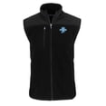 thumbnail image 2 of Men's Cutter & Buck  Black Indiana State Sycamores Big & Tall Cascade Eco Sherpa Fleece Full-Zip Vest, 2 of 3