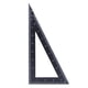 thumbnail image 1 of Regla triangular de acero con alto contenido de carbono, Herramiente de Mediciónica de Carpintería para una una Mediciónica precisa, Portátil y Liviana, Concala Clara, Adecuada, 1 of 7