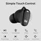 thumbnail image 4 of Monster N-Lite 206 Auriculares Inalámbricos Bluetooth In-Ear, Auriculares Bluetooth 5.4 Micrófono Incorporado, Ajuste Cómodo, Control Táctil, Carga Rápida Tipo C, IPX6 Impermeable, Tiempo de Reproducc, 4 of 5