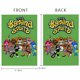 thumbnail image 4 of La Hora de Aventura de los Banana Splits-bandera de jardín temática. Regalo perfecto para fans, amigos y familiares, ideal para actividades al aire libre y decoración de fiestas.28CM*45CM, 4 of 5