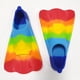 thumbnail image 2 of Aletas de natación para niños, silicona cómoda para nadar y bucear, tamaño adecuado para principiantes, niños, niñas, niños y adultos, 2 of 3