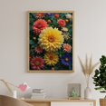 thumbnail image 6 of Diamond Art Kit for Adults, Vibrant Blooming Garden Flowers Diamond Painting for Adults Beginners, 5D DIY Diamond Art Painting Kits, Colorful Diamond Painting Craft for Home Decor 12x16, 6 of 7