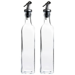 Eva Solo Danish Designer Drip Free Oil or Vinegar Salad Dressing Dispenser  Glass Bottle, 250ml