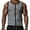 Gray, variant on Mens Shapewear Weight Loss Compression Shirt Slimming Body Shaper Workout Tank Tops Abs Abdomen Undershirts Vest