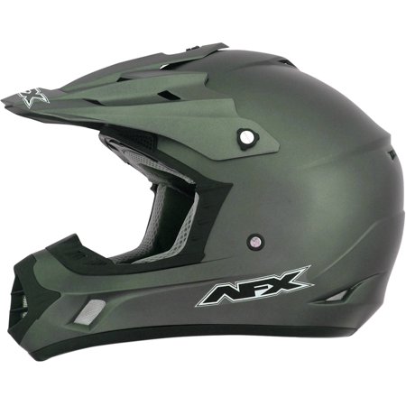 AFX FX-17 Solid Helmet Solid Colors Flat Olive Sm 0110-4447