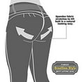 thumbnail image 3 of Curvify 764 Women's Butt-Lifting Skinny Jeans | High-Rise Waist, Brazilian Style ICE BLUE 9, 3 of 5
