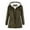 Green, variant on Women's Winter Warm Sherpa Lined Suede Leather Longline Coat with Horn Buttons,Oversized Sherpa Outerwear Overcoat for Women