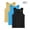 Multicolor-7, variant on Girls Cotton Tank Tops 3-Pack Sleeveless Undershirts Crew Neck Tagless 100% Cotton Multicolor Size 90-160,Size 12-13 T