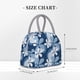 thumbnail image 2 of Fotbe Flower Bolsa de Almuerzo con Estampado, Lonchera Aislada, Contenedor de Comida Reutilizable Tipo Cooler a Prueba de Fugas, 2 of 6