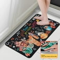 thumbnail image 6 of Artistic and Colorful Kitchen Rugs 2PCS, Anti Fatigue Kitchen Mats for Floor, Coffee Kitchen Rugs Thickening Non Skid Washable Absorbent Kitchen Mats Set for Kitchen Office 17.3"×30"+17.3"×47", 6 of 6