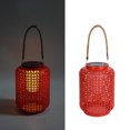 thumbnail image 1 of Solar Powered Vintage Pattern Projection Lantern for Outdoor Garden Pathway Patio Home Decorative Lighting Waterproof Design, 1 of 6