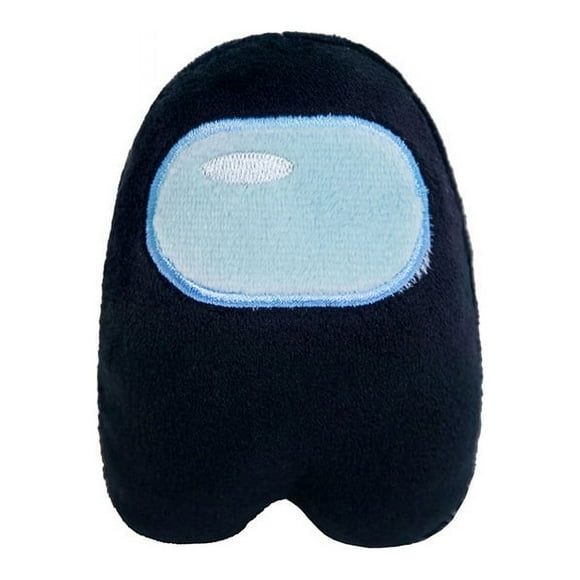 JHIJHOO Among Us Plush Stuff Animal Plushies Toys Among Us Merch Crewmate Plushie Gifts for Game Fans 4.3 inch Black