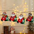 thumbnail image 3 of Adornos de Feliz Navidad, regalo de Navidad, Papá Noel, muñeco de nieve, árbol, muñeca de juguete, decoraciones navideñas colgantes, 2024, 3 of 4