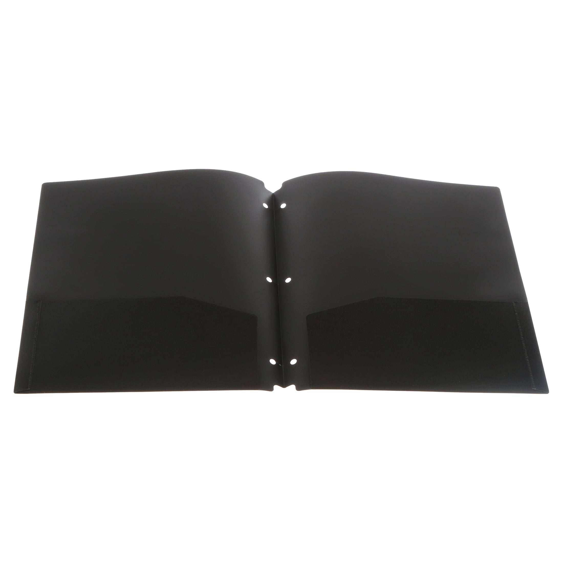 Pen+Gear 2-Pocket Poly Portfolio, 7 Count, Assorted Colors