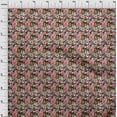 thumbnail image 4 of oneOone Cotton Poplin Twill Black Fabric Florals Fabric For Sewing Printed Craft Fabric By The Yard 56 Inch Wide, 4 of 4