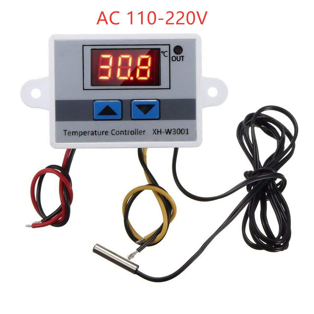XH-W3001 Digital Control Temperature Microcomputer Thermostat Switch  Thermometer