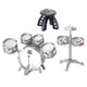 thumbnail image 3 of Juego de batería para niños juguete sensorial juguetes de percusión con baqueta juguete de desarrollo para preescolar día de los niños fiesta Estilo B perfecl, 3 of 8