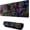 Black3, variant on Northern Lights Forest Aurora Borealis XXL XL Large Gaming Mouse Pad for Desk, Non-Slip Long Extended Keyboard Pads Mousepad Rubber Table Mat 31.5 X 11.8 Inch