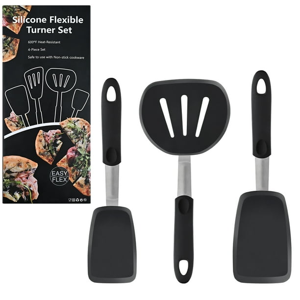 Invoibler Silicone Spatulas and Cooking Utensils,Spatulas for Nonstick