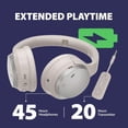 thumbnail image 5 of Avantalk Sky Eon - Auriculares Bluetooth para viajes en avión y teléfono móvil con adaptador inalámbrico, cancelación activa de ruido y modo ambiental, almohadillas espaciosas y cómodas, tiempo de rep, 5 of 5