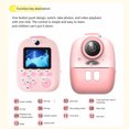 thumbnail image 3 of Instant Print Camera For Kids,26MP Digital Camera For Kids Aged 3-12 Ink Printing 1080P Video Camera For Kids With 32GB Card,Color Pens,Print Papers 5ml Pink, 3 of 8