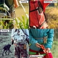 thumbnail image 2 of Radio Holder Walkie Talkie Pouch Outdoor Adjustable Nylon Pack Talkabout Pocket for Belts Up to 4 Inches Wide Khaki, 2 of 8