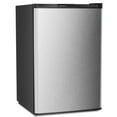 thumbnail image 2 of KNDKO 3.2Cu.ft Upright Freezer, Small Freezer with Removable Shelves, Adjustable Thermostat for Home/Kitchen/Office, SILVER, 2 of 8