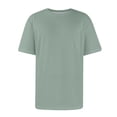 thumbnail image 3 of Domuza Solid Tshirts for Men Casual Short Sleeve Tees Summer Basic Comfy Crew Neck Tops Soft Breathable Workout Relaxed Fit Pullover Mint Green M, 3 of 8