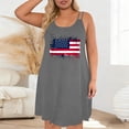 thumbnail image 6 of SOOMLON Short Nightgowns for Women Plus Size Comfy Nighties Double Spaghetti Strap Print Mini Dress Pajamas Dress, 6 of 6