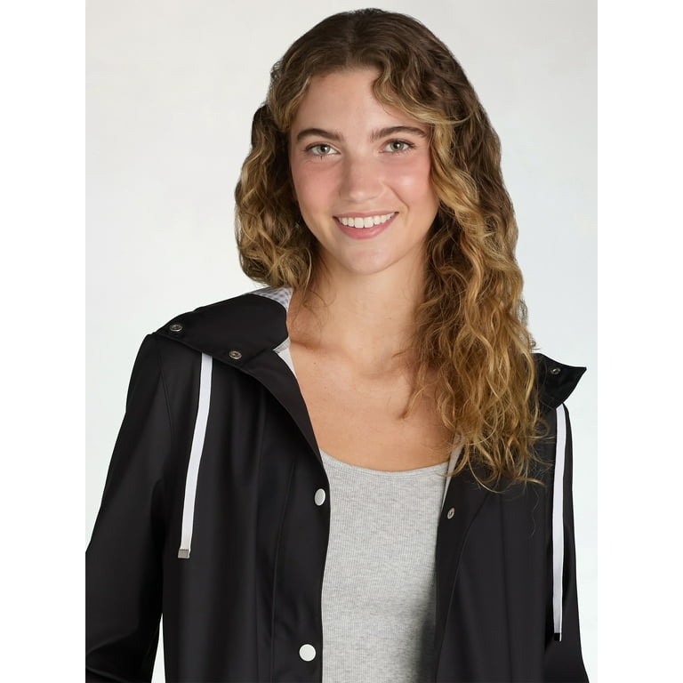 Big Chill Women s and Women s Plus Water Resistant Rain Coat Sizes S 3X