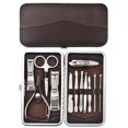 thumbnail image 1 of 12PCS Manicure Set with Case Professional Pedicure Set Nail Clipper Stainless Steel Salon Grooming Kit, 1 of 7