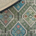 thumbnail image 6 of SAFAVIEH Madison Lanford Southwestern Area Rug, Green/Beige, 10' x 14', 6 of 8