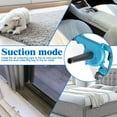 thumbnail image 5 of Cordless Electric Air Blower 2 In 1 Air Blower&Suction Handheld Leaf Computer Dust Collector Cleaner ,Adjustable Speed, 5 of 6