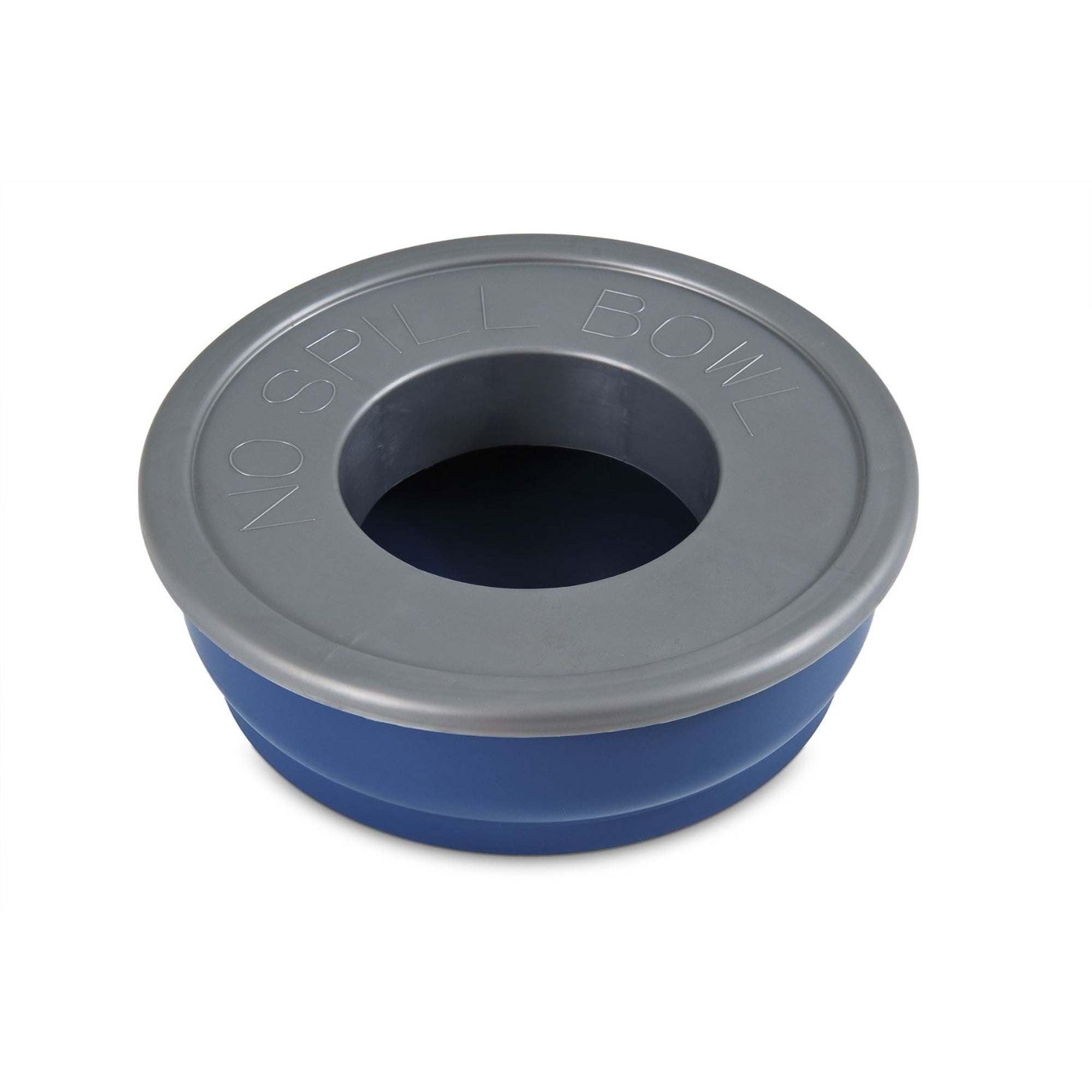 Petmate No Spill Bowl, Blue