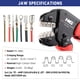 thumbnail image 4 of Crimpadora HKS YM-58BS con kit de conectores JST-XH de 720 piezas, 4 of 6