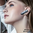thumbnail image 3 of Auriculares inalámbricos Bluetooth 5.2 con gancho para la oreja y función de avisos de voz Oro, 3 of 9