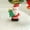 Green C, variant on Nsxcdh Holiday Cake Toppers - 3D Christmas Decorations with Santa Claus, Tree Inserts & Wreath Ornaments