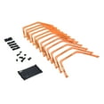 thumbnail image 3 of S SERENABLE Agility Rings Fitness Feet Training Equipment Portable Workout Rugby Folding Orange, 3 of 9