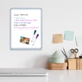 thumbnail image 5 of 2 Pack Dry Erase Board, 11" x 14" Magnetic Small Whiteboard, 2 Magnets and 5 Markers, 5 of 7